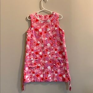 Lilly Pulitzer Heart Shift Dress